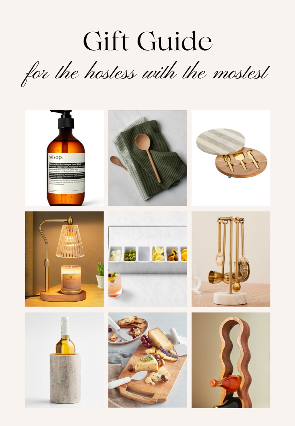Gift Guide for the Hostess with the Mostest

#LTKHome #LTKHoliday #LTKGiftGuide
