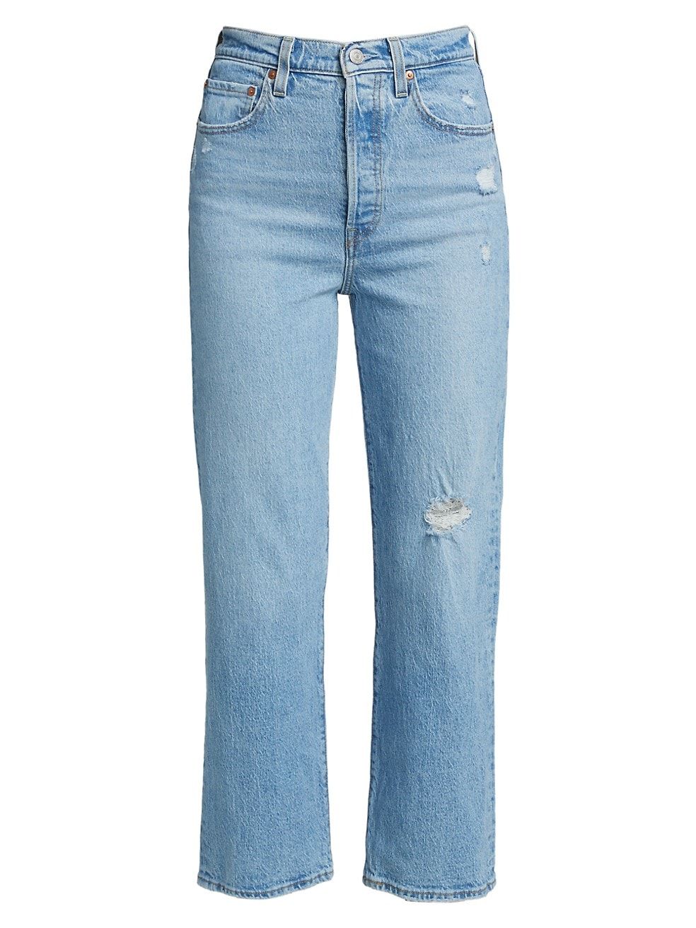 Ribcage Straight Ankle Jeans | Saks Fifth Avenue