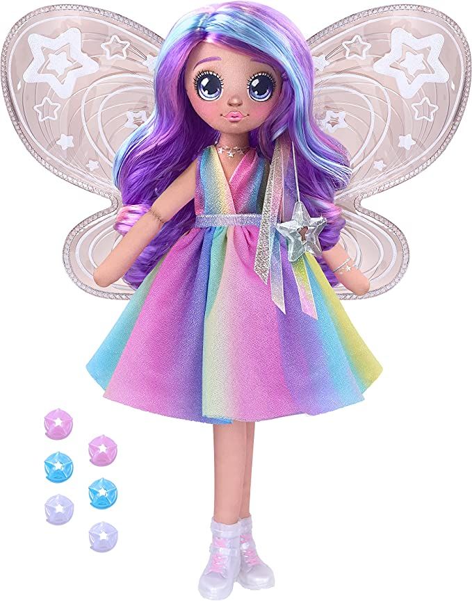 Dream Seekers Light Up Doll Pack – 1pc Toy | Magical Light Up Fairy Fashion Doll Stella, Multic... | Amazon (US)
