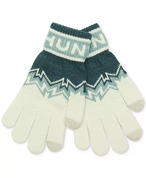 Women's Fair Isle Ribbed-Cuff Gloves | Macy's