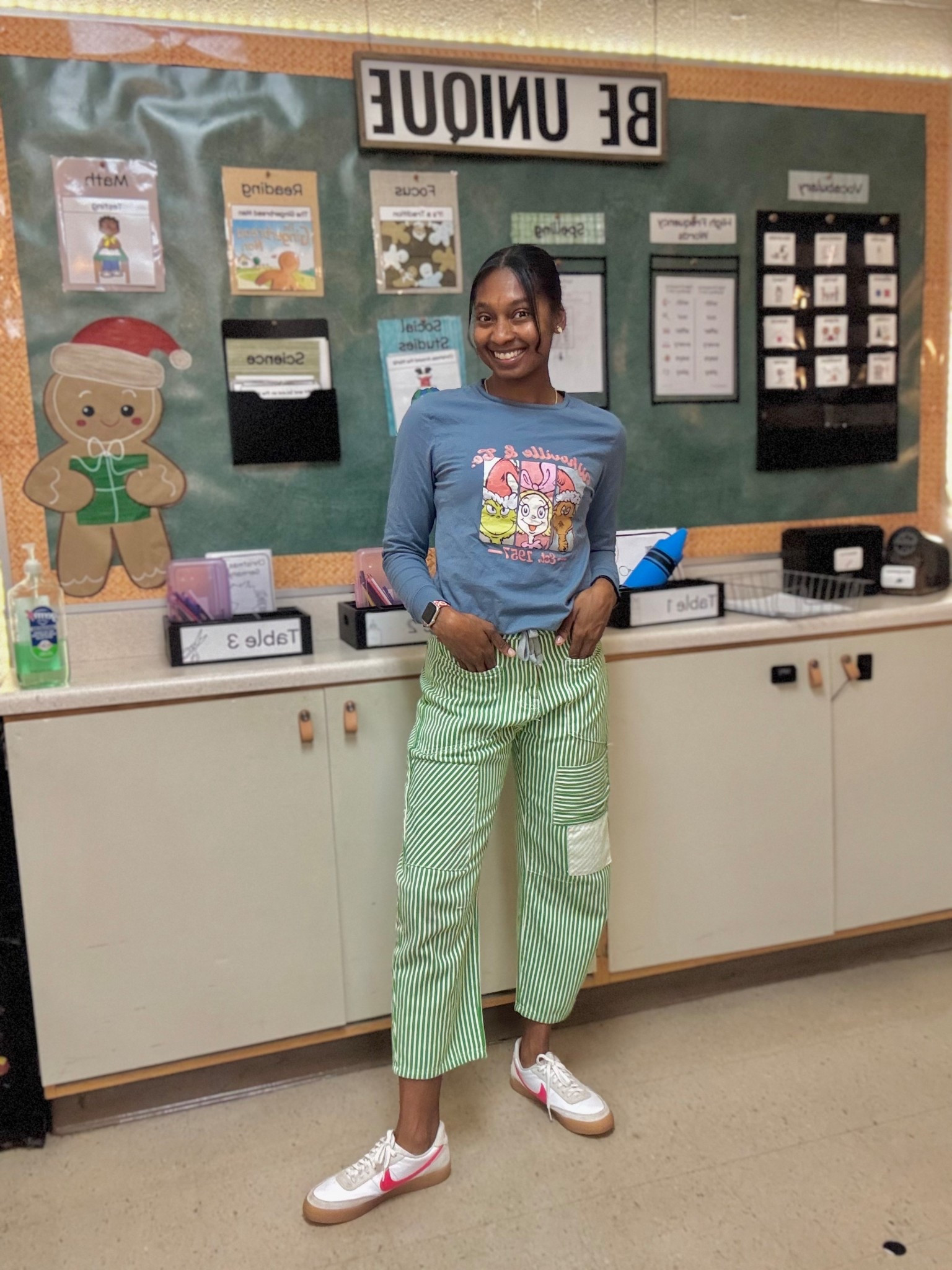 Fun Christmas teacher outfit!

#teaching ootd

#LTKootd #LTKWorkwear #LTKFindsUnder50