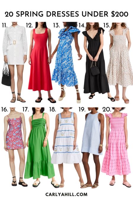 Spring dresses under $200

#LTKSeasonal #LTKstyletip