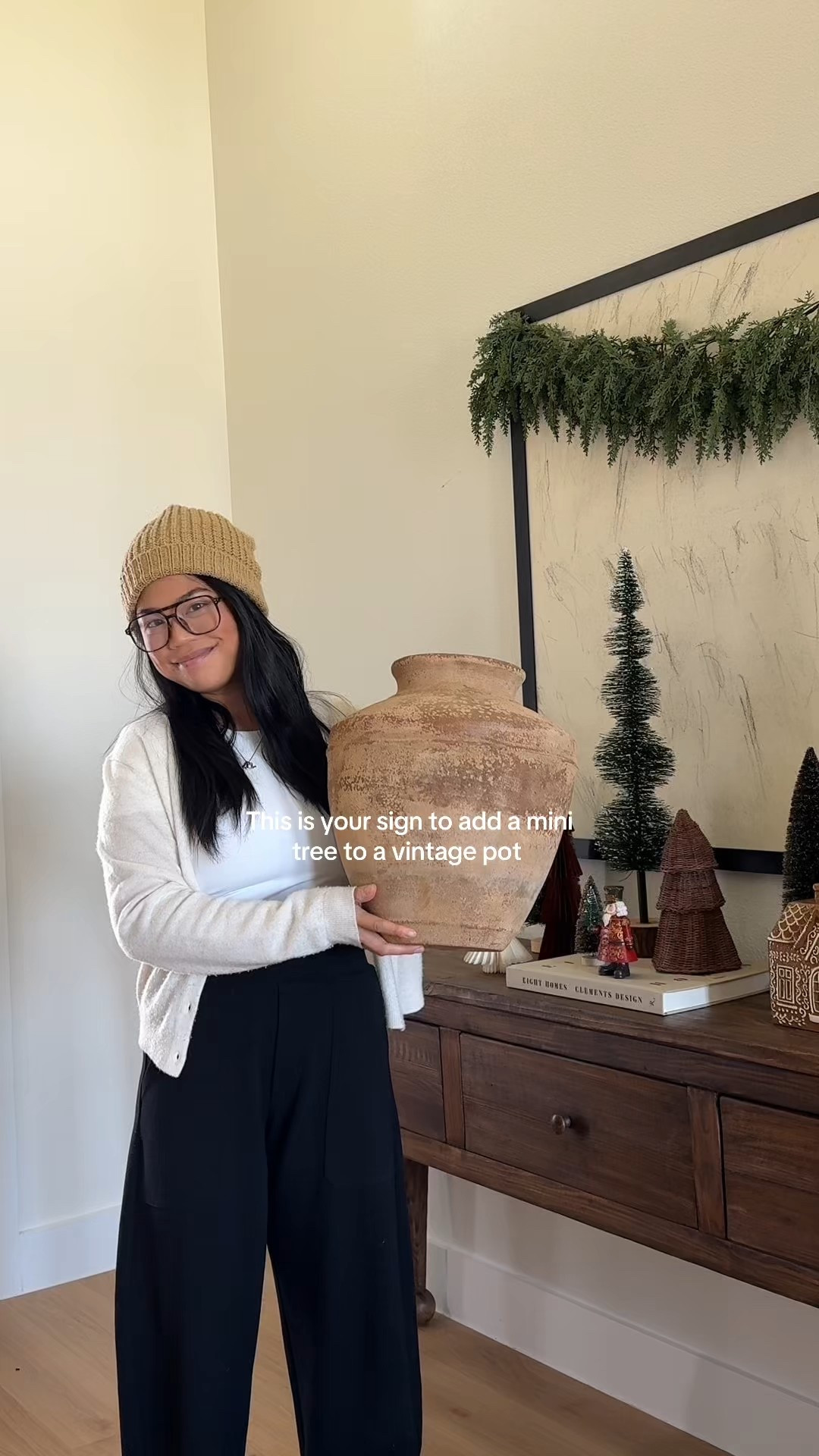 This is your sign to add a mini tree to a vase/pot!! 

Tree is from At Home and can’t link but linked similar! 

#LTKHoliday #LTKHome #LTKFindsUnder100