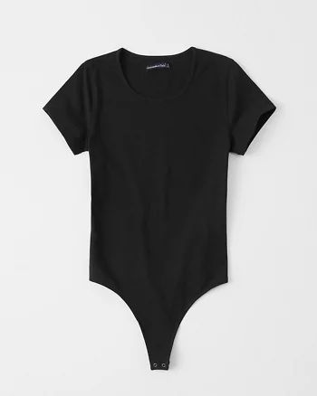 Short-Sleeve Bodysuit | Abercrombie & Fitch US & UK