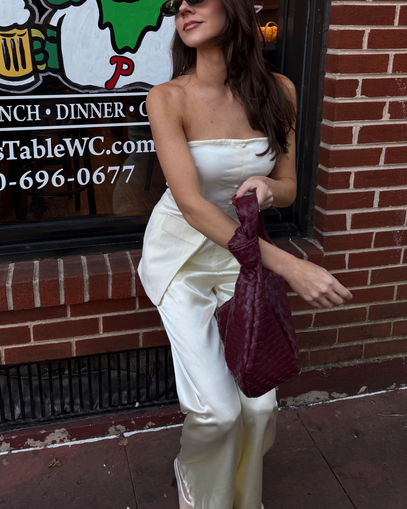 Fall outfit, monochrome outfit, monochromatic outfit, outfit for fall, outfits for fall, transitional season outfit, cream outfit, casual outfit, date night outfit, event outfit, girl night outfit, dinner outfit, satin pants, fall pants, casual fall pants, comfortable pants, winter pants, autumnal pants, fall pants, winter white, cream outfit, buttercream outfit, beige outfit, fall fits 

#LTKStyleTip #LTKSeasonal #LTKTravel