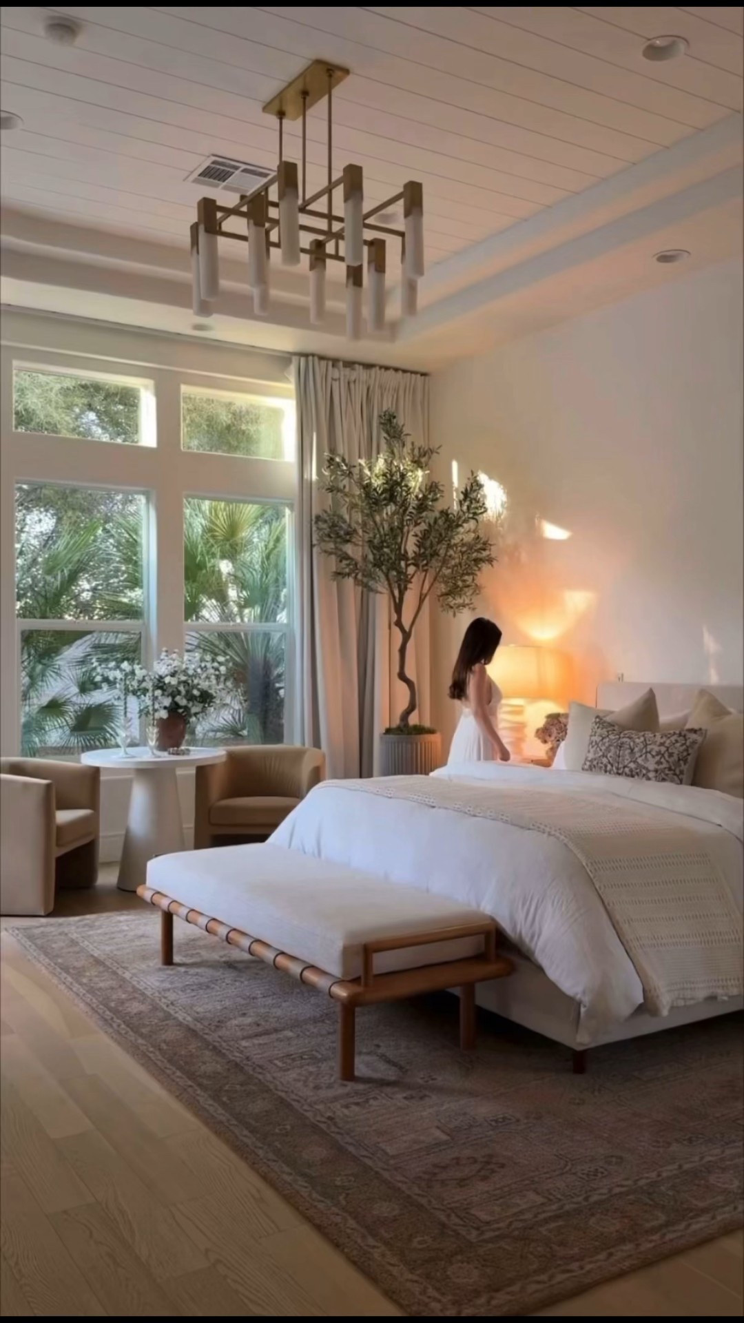 Bedroom 

Bench, chairs, tree, table, white dress 

#LTKHome #LTKSaleAlert #LTKValentine