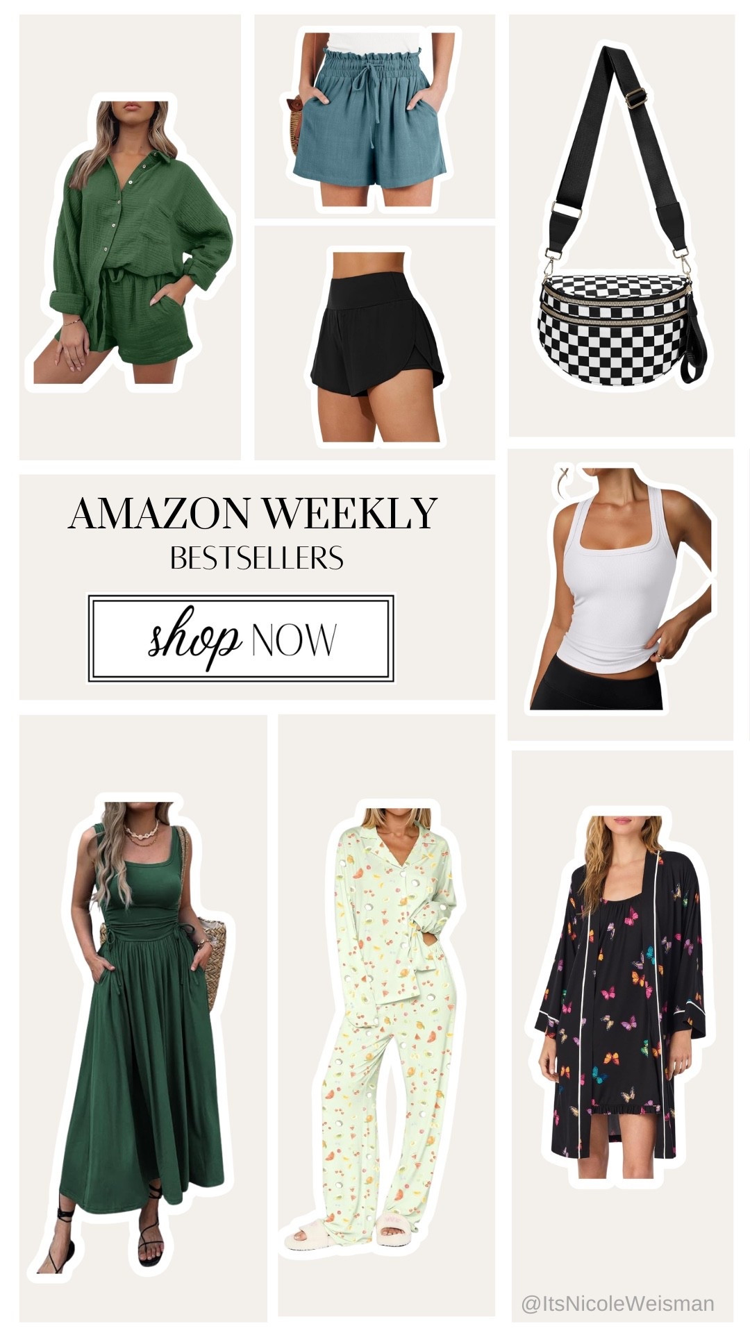 Amazon finds you all have been loving lately! 🛍️🤍 These are this week’s Amazon bestsellers, and I can definitely see why. So many cute, affordable pieces that are perfect for everyday wear, travel, lounging, and the rest of summer. Linking everything here if you want to grab your favorites!

Amazon fashion, Amazon bestsellers, Amazon finds, summer outfits, matching set, athletic shorts, basic tank, maxi dress, pajama set, travel bag, affordable fashion, everyday style

#LTKmomlife #LTKSeasonal #LTKdayinmylife