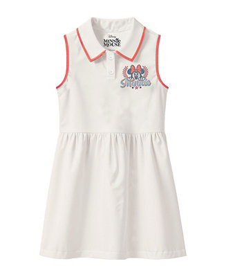 Toddler and Little Girls Minnie Pique Cvc Dress | Macy's