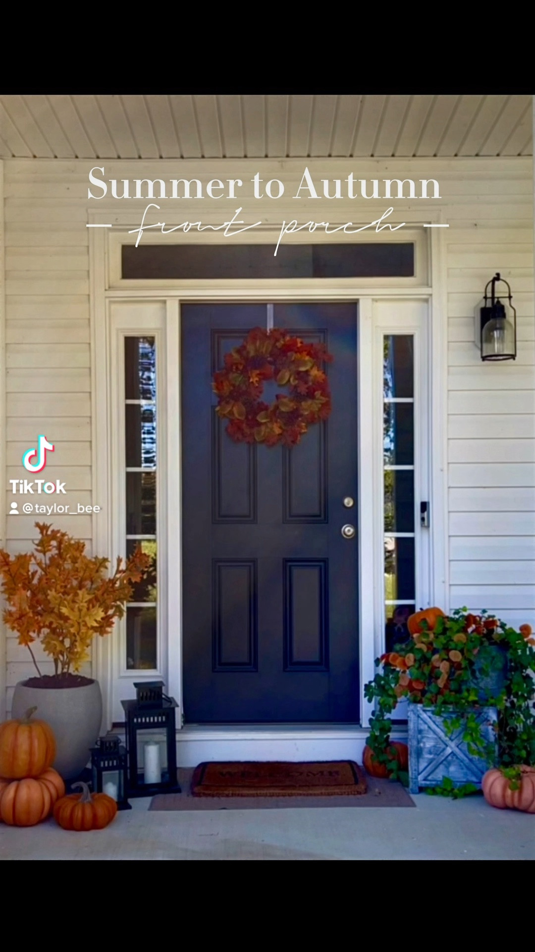 Summer to autumn front porch refresh | fall home decor 

#LTKSeasonal #LTKhome #LTKstyletip