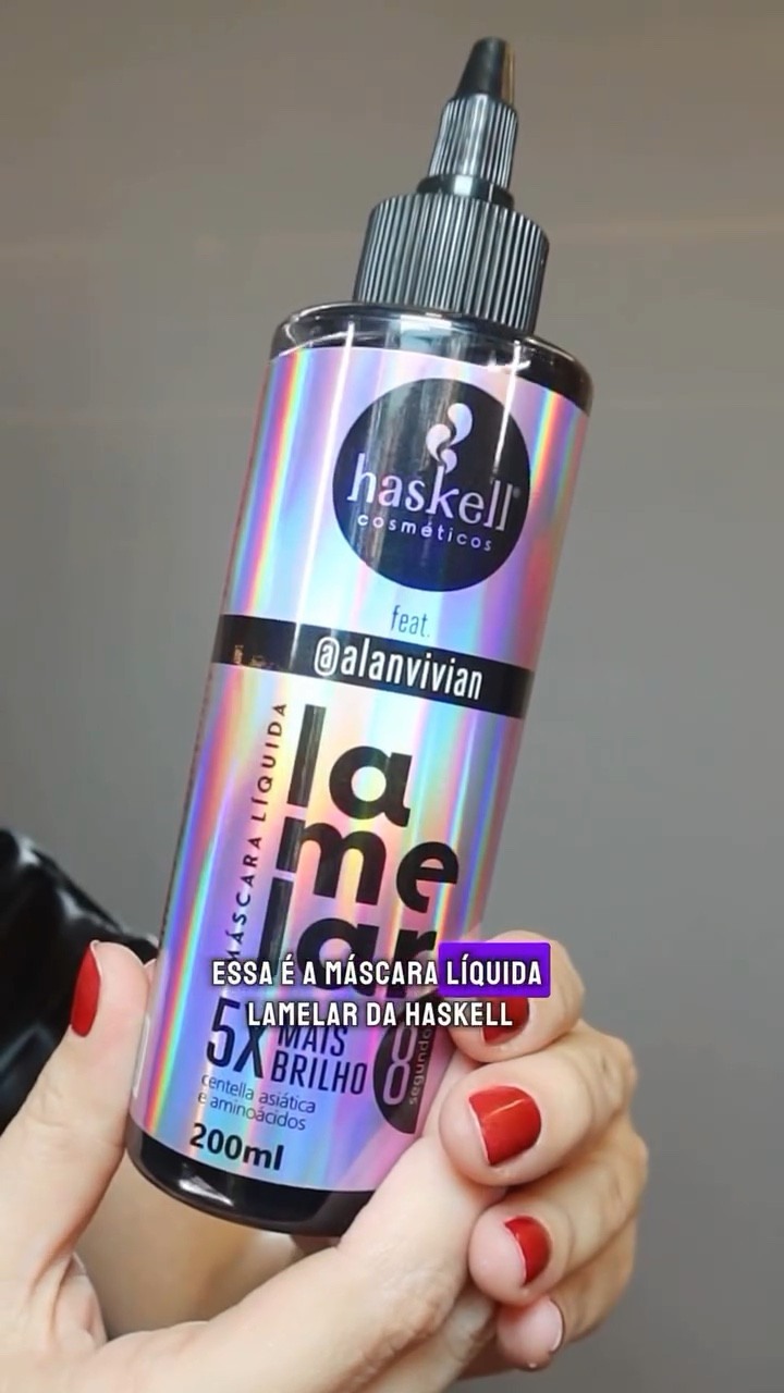 Cabelo ressecado? Calma que eu tenho a solução 💜

Testei a Máscara Líquida Lamelar da @haskelloficial com o @alan_vivian que está viralizada e posso comprovar que vale demais a fama! 

O cabelo fica mais forte, brilhante e saudável! Ah e ela só precisa de apenas 8 SEGUNDOS pra agir! Tudo de bom, né? 



#LTKbeleza #LTKbrasil