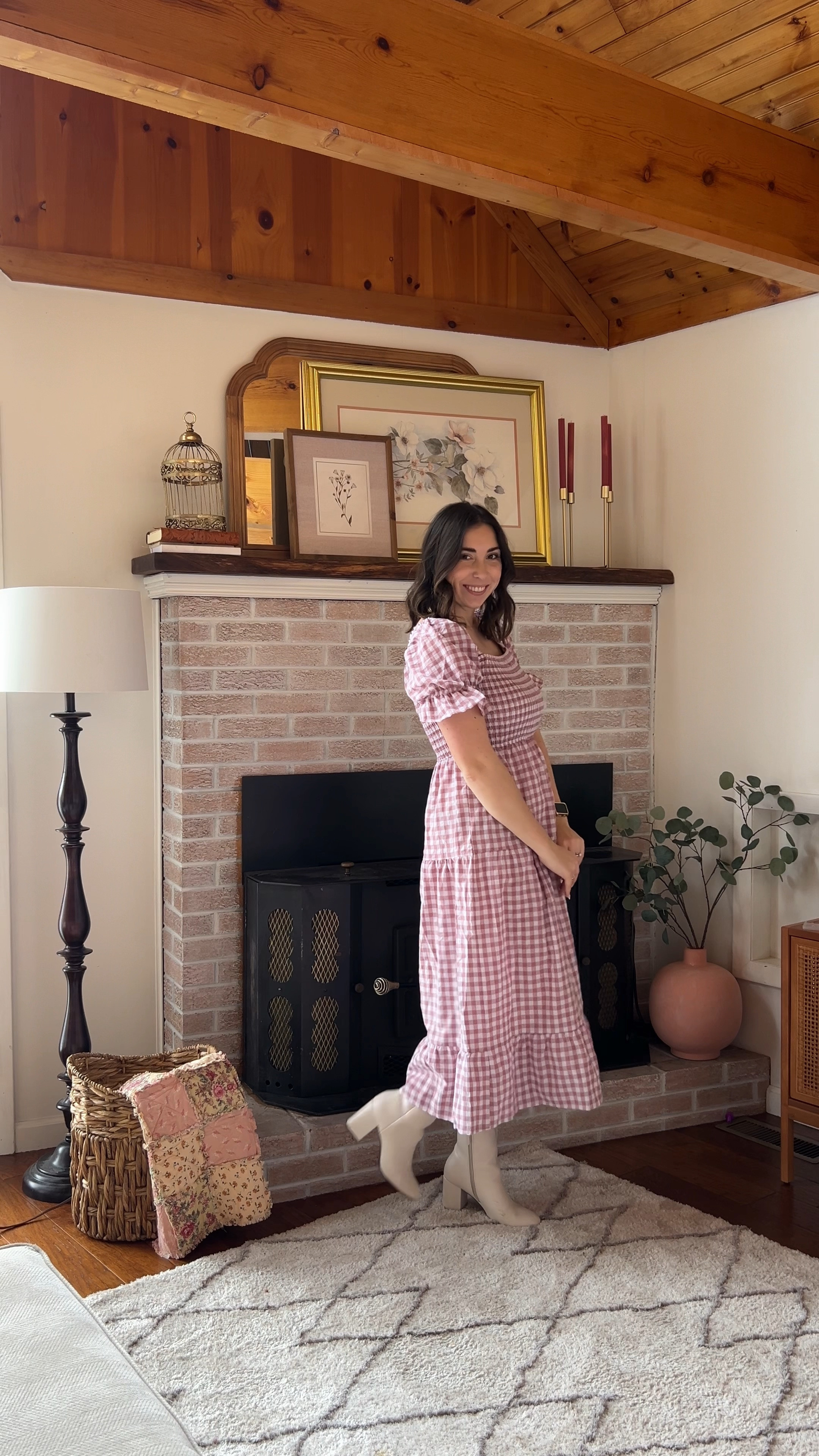 This lavender dress is sooo good 🤍

It fits tts like a glove and is not see-through which is amazing because you don’t have to layer 75 things underneath to cover up, which makes it that much more comfortable. It comes in TEN colors! Perfect for Easter Sunday, a Spring wedding, brunch, etc. ✨

Amazon Gingham puff sleeve midi dress | Dresses Under $50 
#lexiechilders #amazondress #amazonfinds #springdress #ginghamdress

#LTKfindsunder50 #LTKSpringSale #LTKVideo