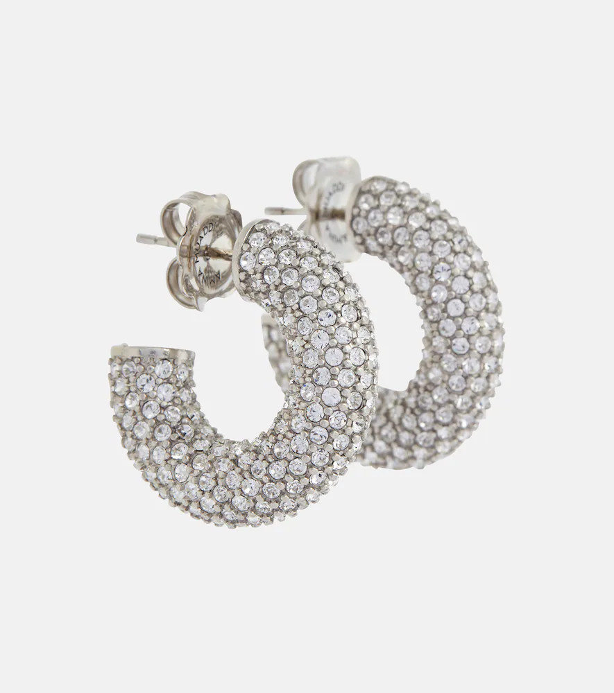 Amina Muaddi Cameron Mini embellished earrings | Mytheresa (US/CA)