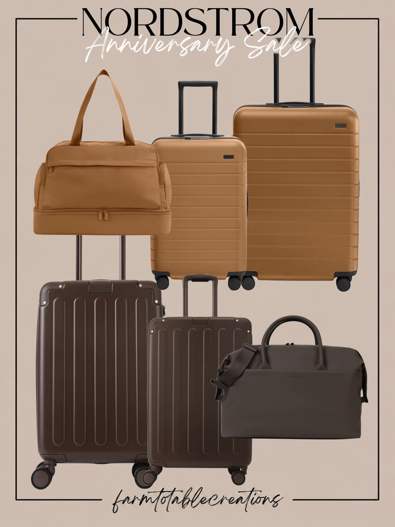 Nordstrom Anniversary Sale Travel Essentials ✈️🧳

Travel smarter and in style with these Nordstrom Anniversary Sale favorites. From sleek luggage sets to versatile weekender bags, these timeless travel finds make every trip a little more organized—and a lot more chic.

Follow @farmtotablecreations on Instagram for more cozy home finds and trending decor.

#LTKSale #Nordstrom #NSale #NordstromAnniversarySale #LTKTravel #TravelEssentials #Luggage #CarryOn #TravelStyle #WeekendGetaway #TravelMustHaves #VacationReady #Organization #FrequentFlyer #SaleFinds

#LTKHome #LTKSaleAlert #LTKTravel