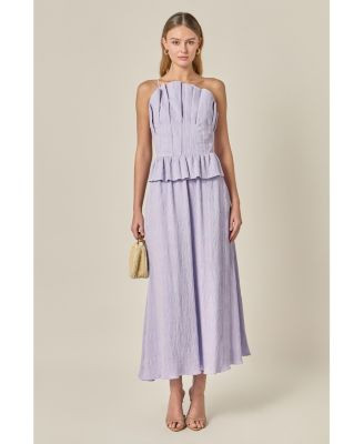 English Factory Women's Ruffled Tube Top Dress - Macy's | Macy's
