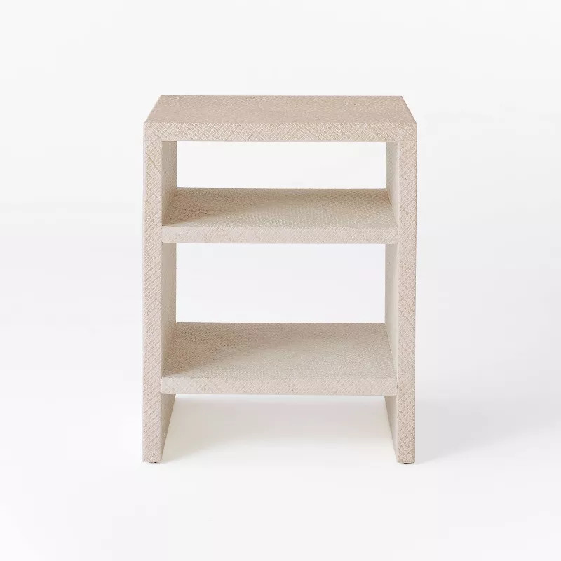 White rectangular side table enhances the look of your living space | Target