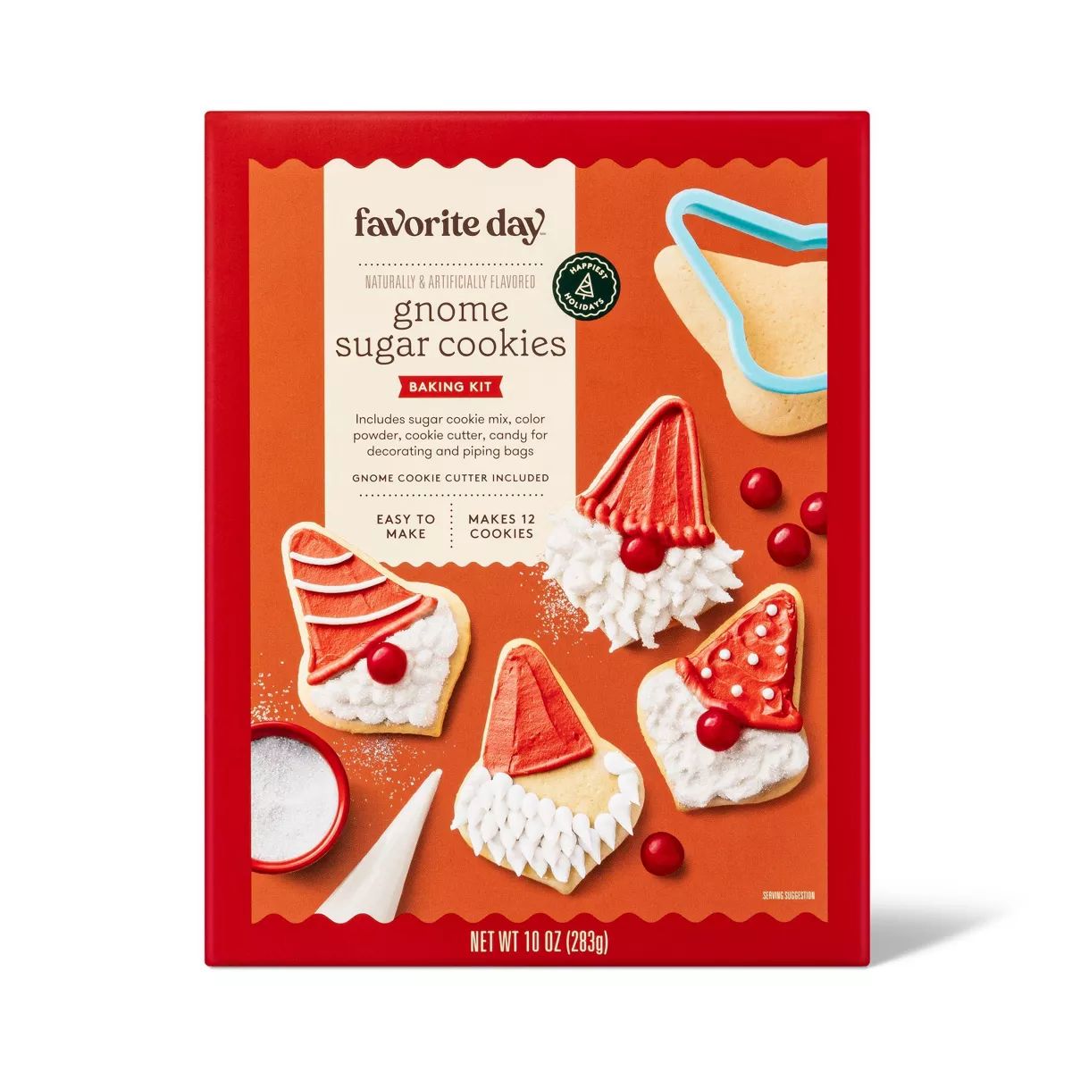 Holiday Gnome Sugar Cookie Kit - 10oz - Favorite Day™ | Target