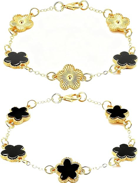 Alegend Titanium Steel (Not Rust, Resist Corruption, Easily Clean) 18K Gold Plated Single Bracele... | Amazon (US)