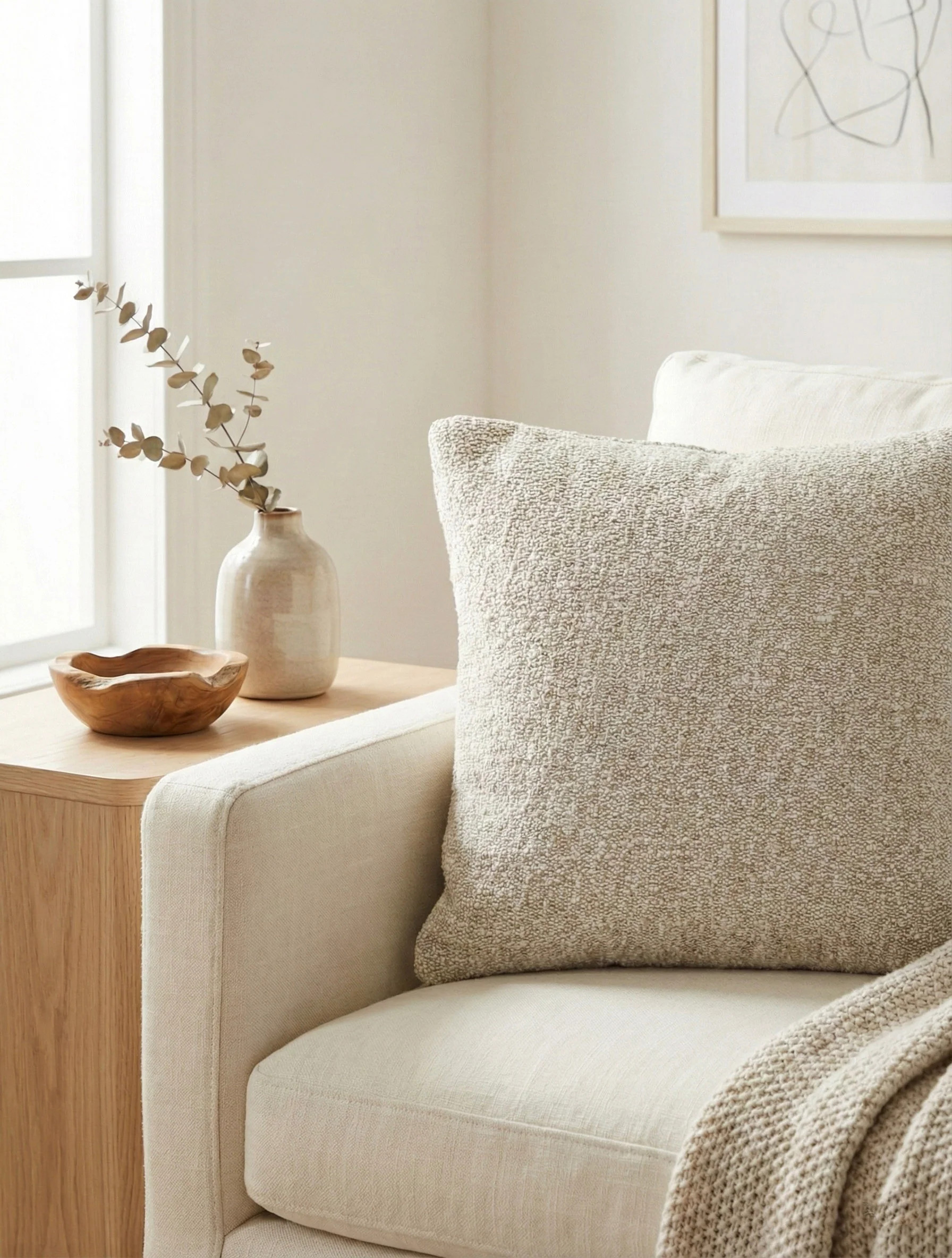 Chevron Stitch Pillow | MJHome