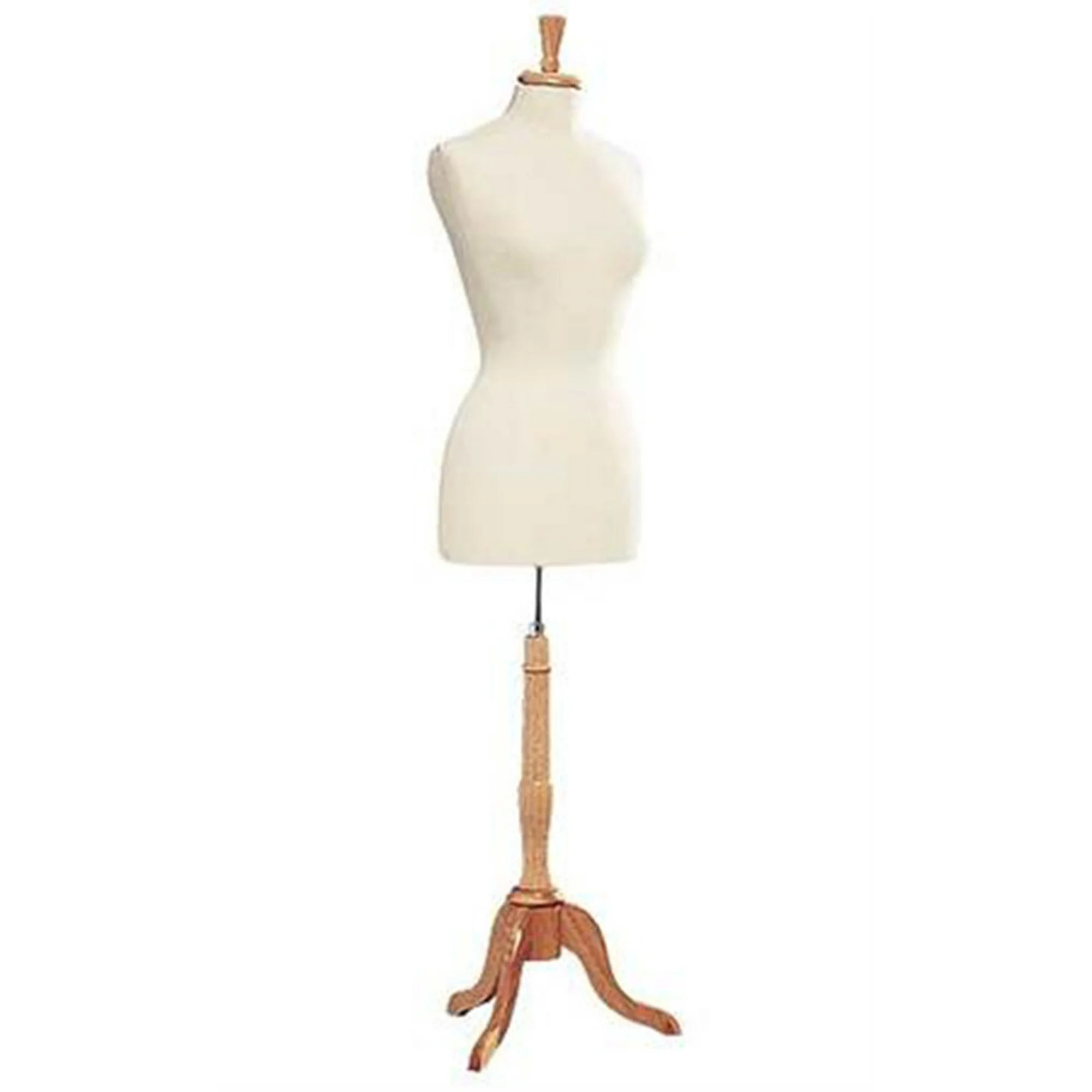 Female Off White Jersey Dressmaker Form - Includes Base  Form  and Finial - Off White Female Dres... | Walmart (US)