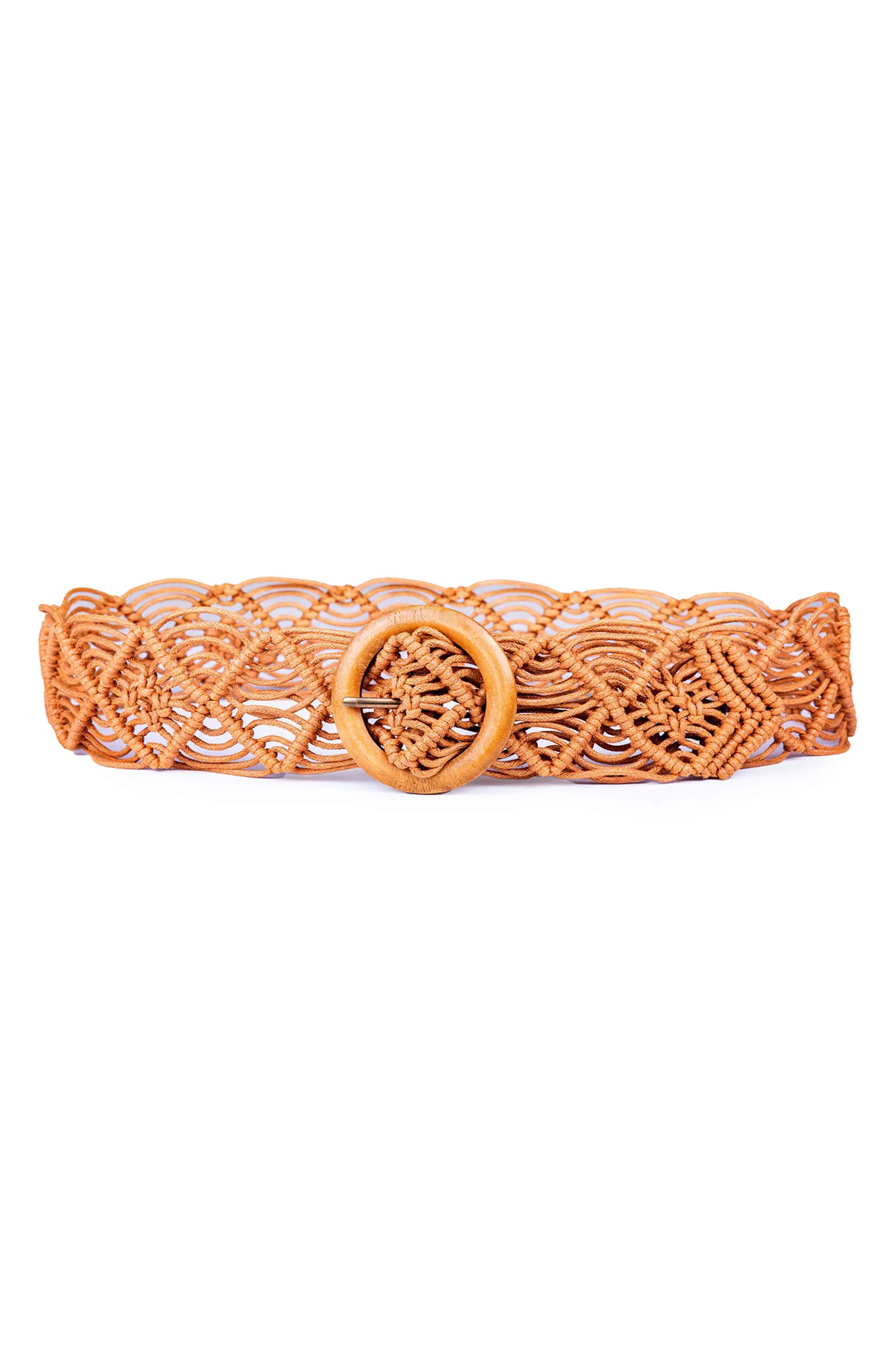 Macrame Braided Belt | Nordstrom Rack