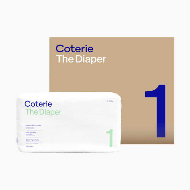 Coterie Ultra Soft Diapers, Monthly Supply Size 1/198 Count | Babylist