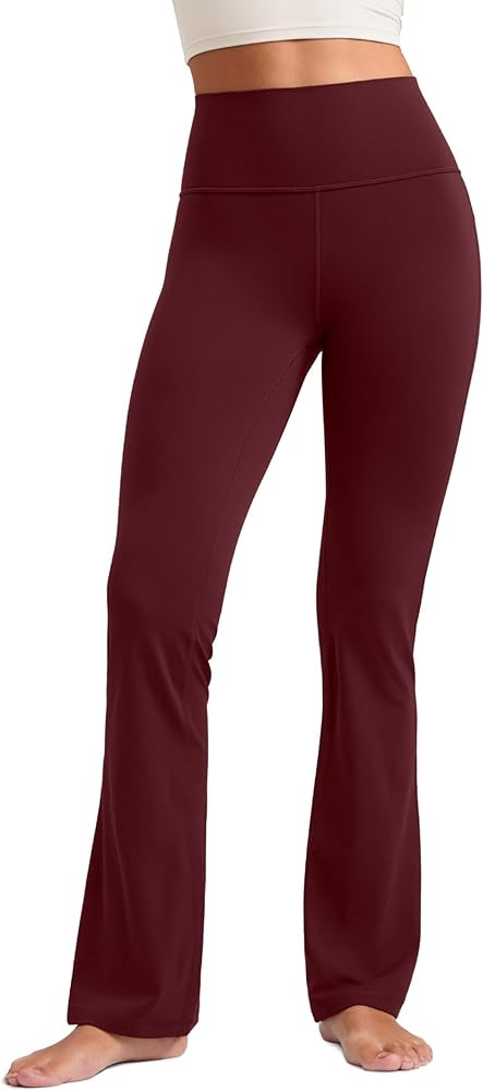 CRZ YOGA Womens Butterluxe High Waist Flare Pants 29" / 30.5" / 32" / 33.5" - Yoga Bootcut Wide L... | Amazon (US)