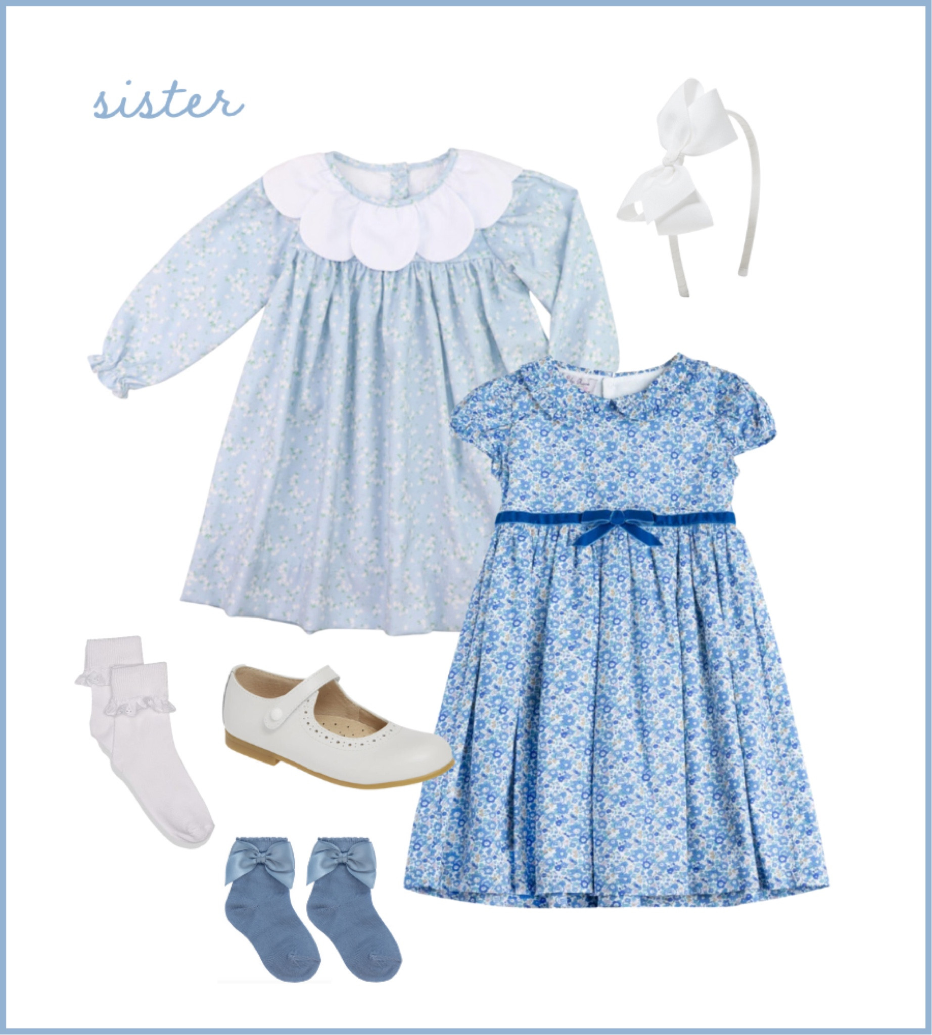 Family Christmas card outfit ideas for girls, family Christmas photos, blue and white Christmas card pictures

#LTKfamily #LTKHoliday #LTKkids