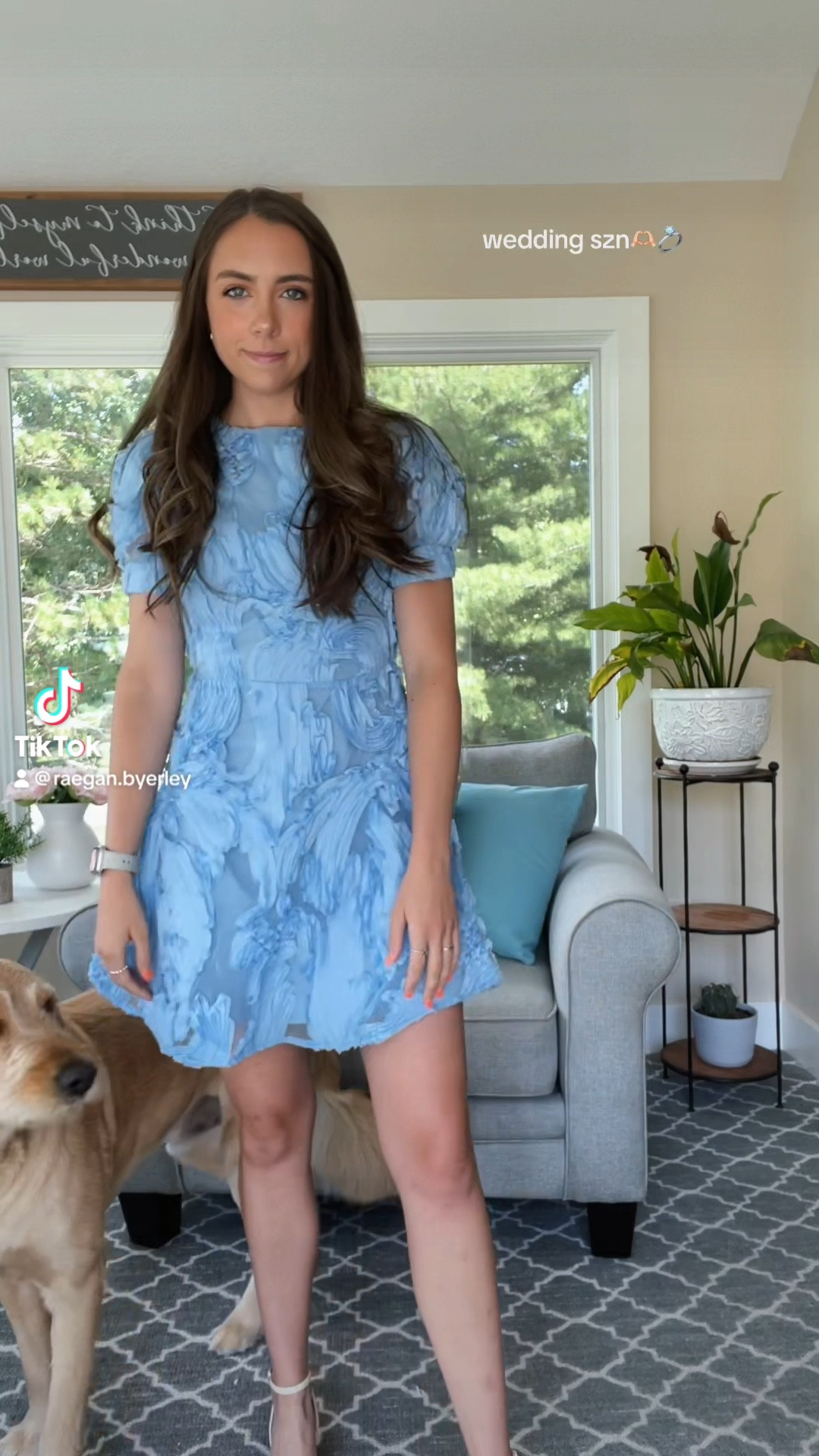 The perfect summer wedding guest dress!🩵

#LTKwedding #LTKSeasonal #LTKstyletip