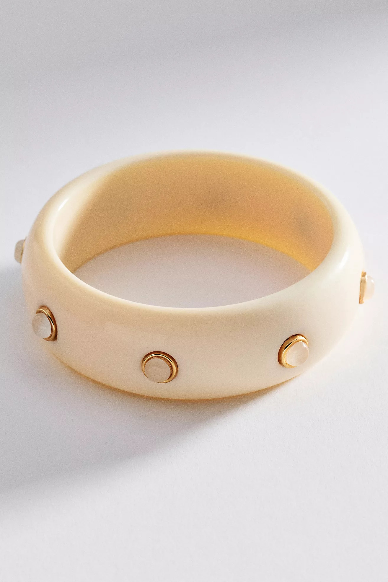 Resin Stone Bangle Bracelet | Anthropologie (US)