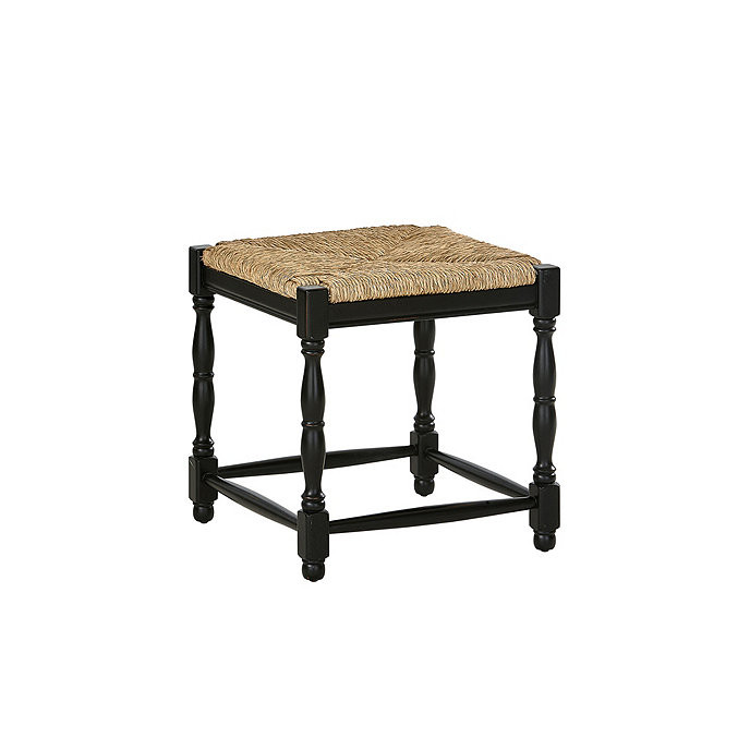 Dorchester Rush Seat Short Stool | Ballard Designs, Inc.