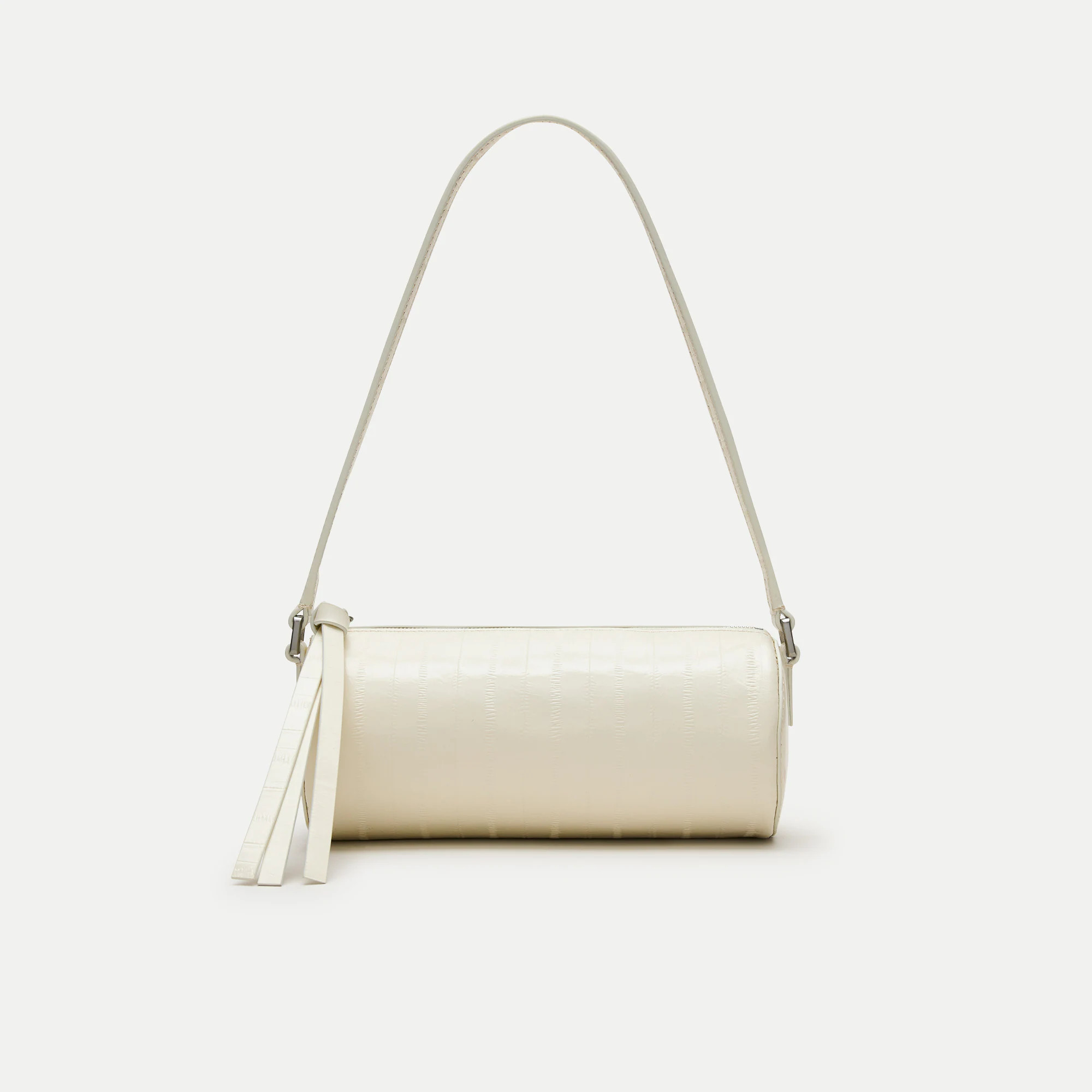 Pencil bag in eel-embossed leather | J. Crew US