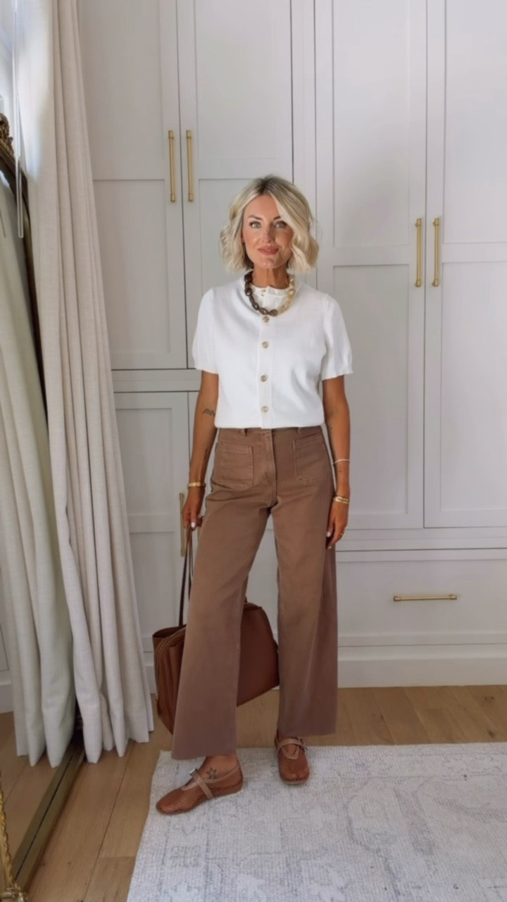 What’s not to love about a feminine workwear look?! This can also be dressed for weekend wear! Been wearing these brown jeans all the time 👌🏼 wearing a S in top 4 in jeans

Loverly grey, teacher outfit ideas, affordable fashion women, outfit inspo, affordable Amazon outfits fashion, Target style finds, work outfit, teacher outfit

#LTKSeasonal #LTKWorkwear