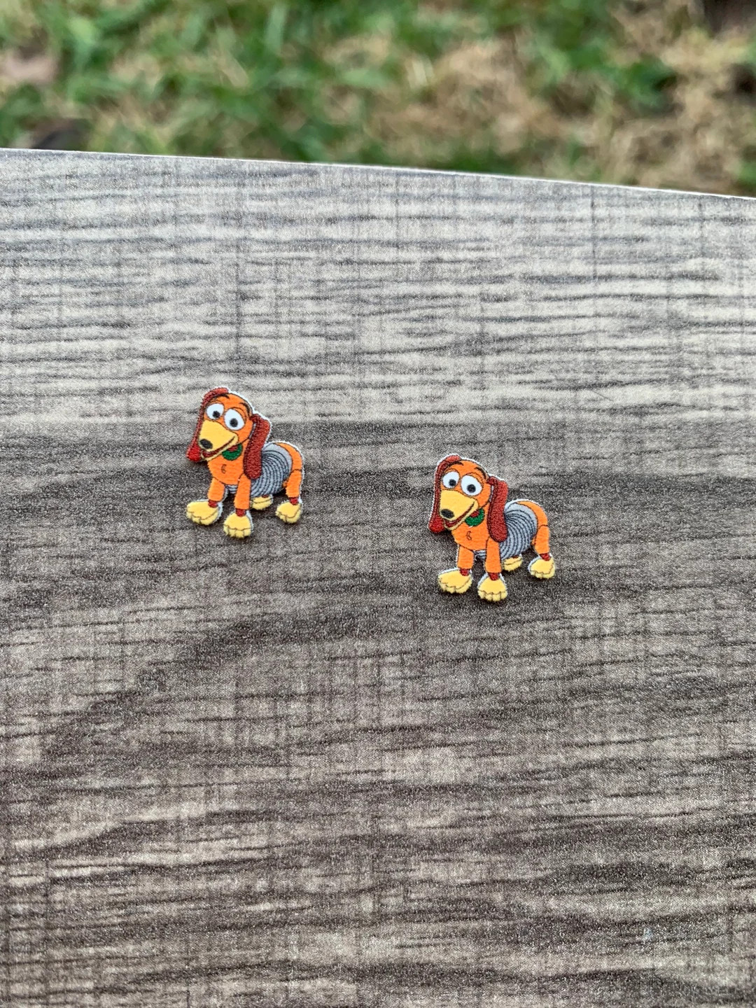 Slinky Dog Earrings/toy Story /pixar/handmade to Order/stud Earrings/nickel Free/hypoallergenic H... | Etsy (Global)
