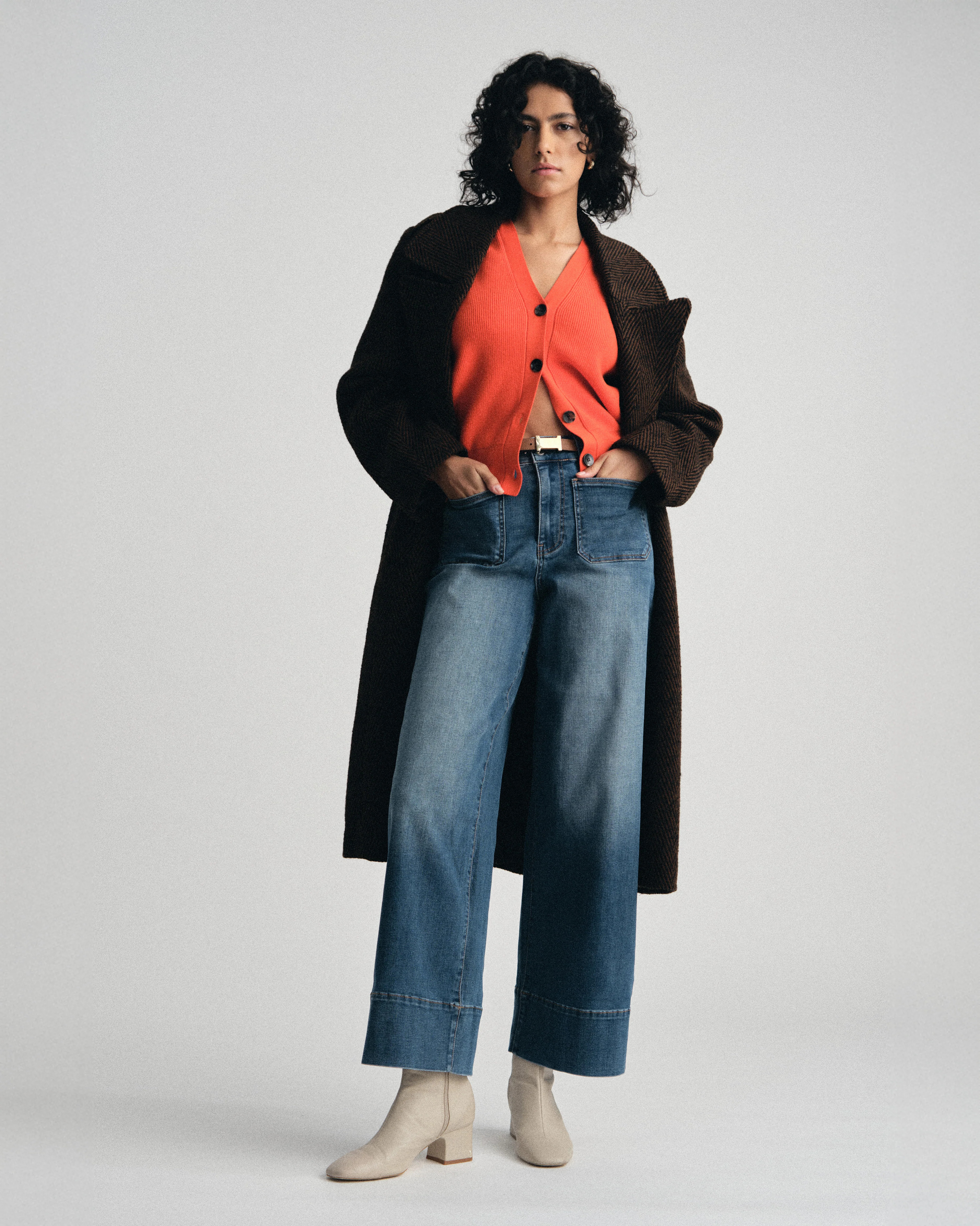 Claudia High Rise Stretch Jeans - Anzio Blue | Universal Standard