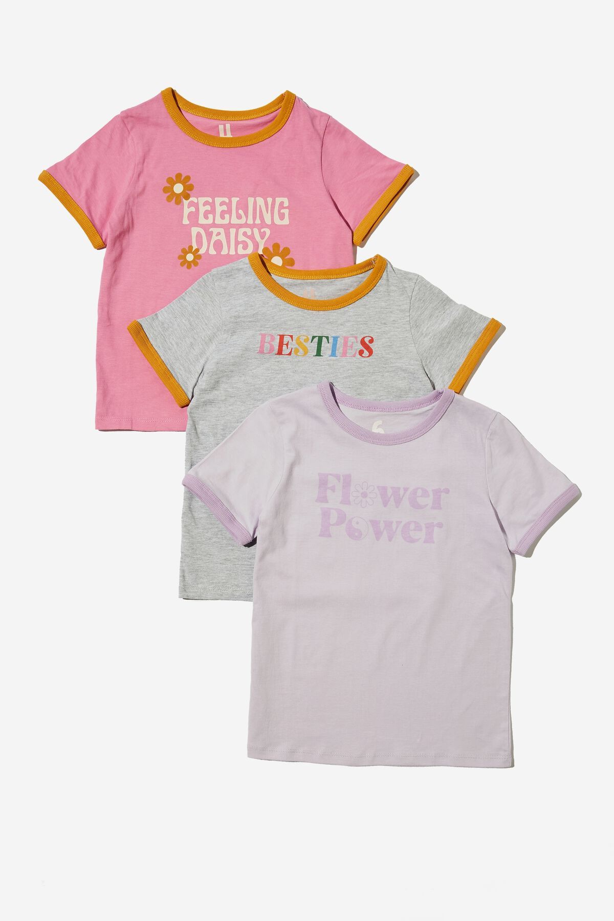 Girls Multipack Short Sleeve Tee 3 Pack | Cotton On (ANZ)