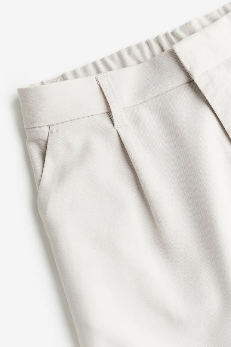 Tailored trousers - Light greige - Ladies | H&M GB | H&M (UK, MY, IN, SG, PH, TW, HK)