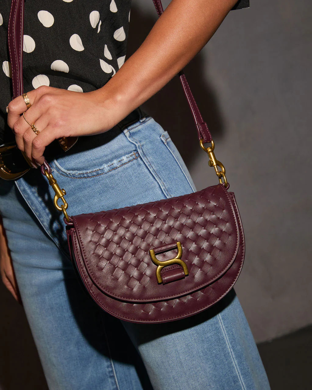 Annalyn Woven Crossbody Bag | VICI