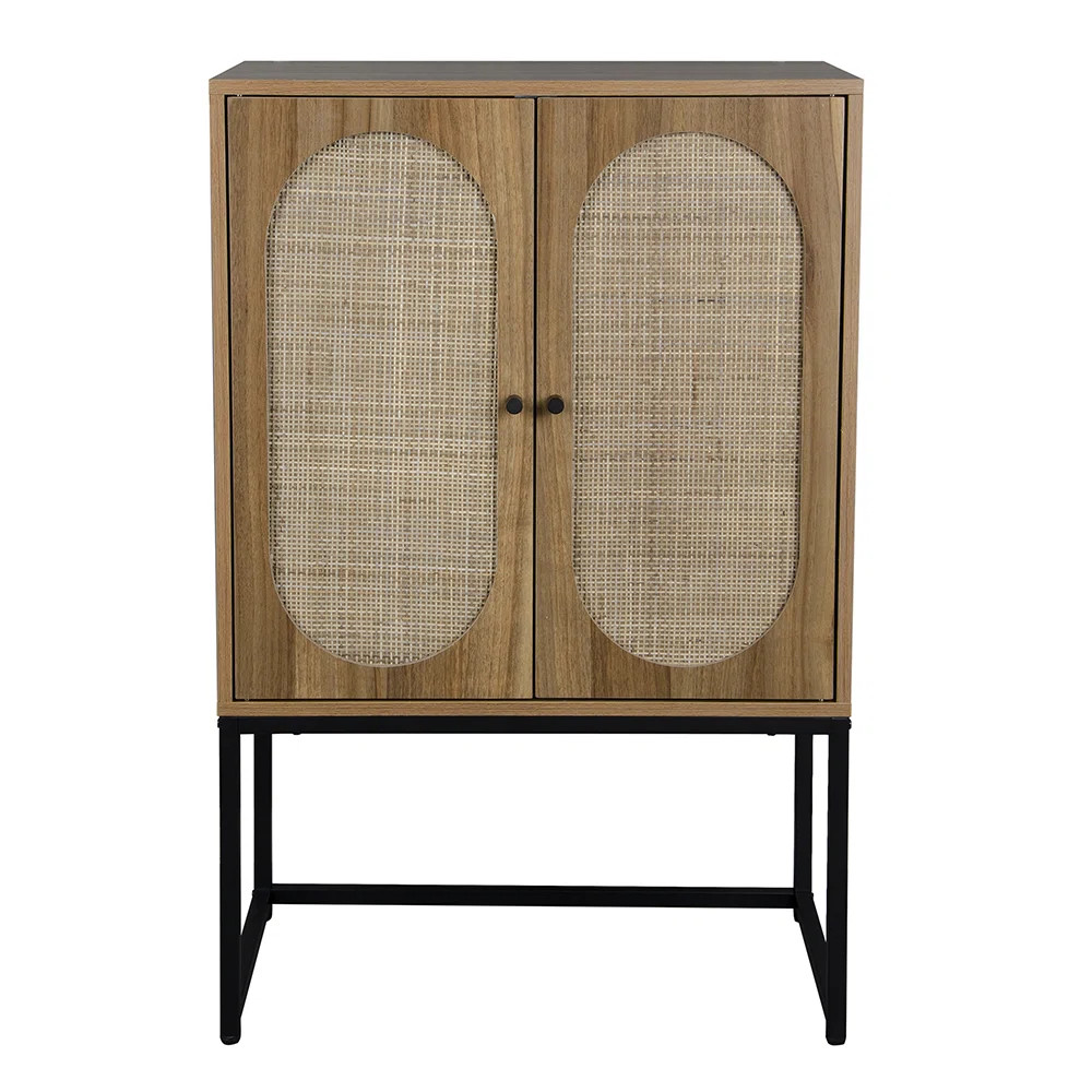 Bulverde 40.95'' Tall 2 - Door Accent Cabinet | Wayfair North America