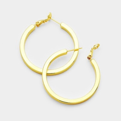 Trista 14K Gold Filled Hoops - Gold | Alison + Aubrey