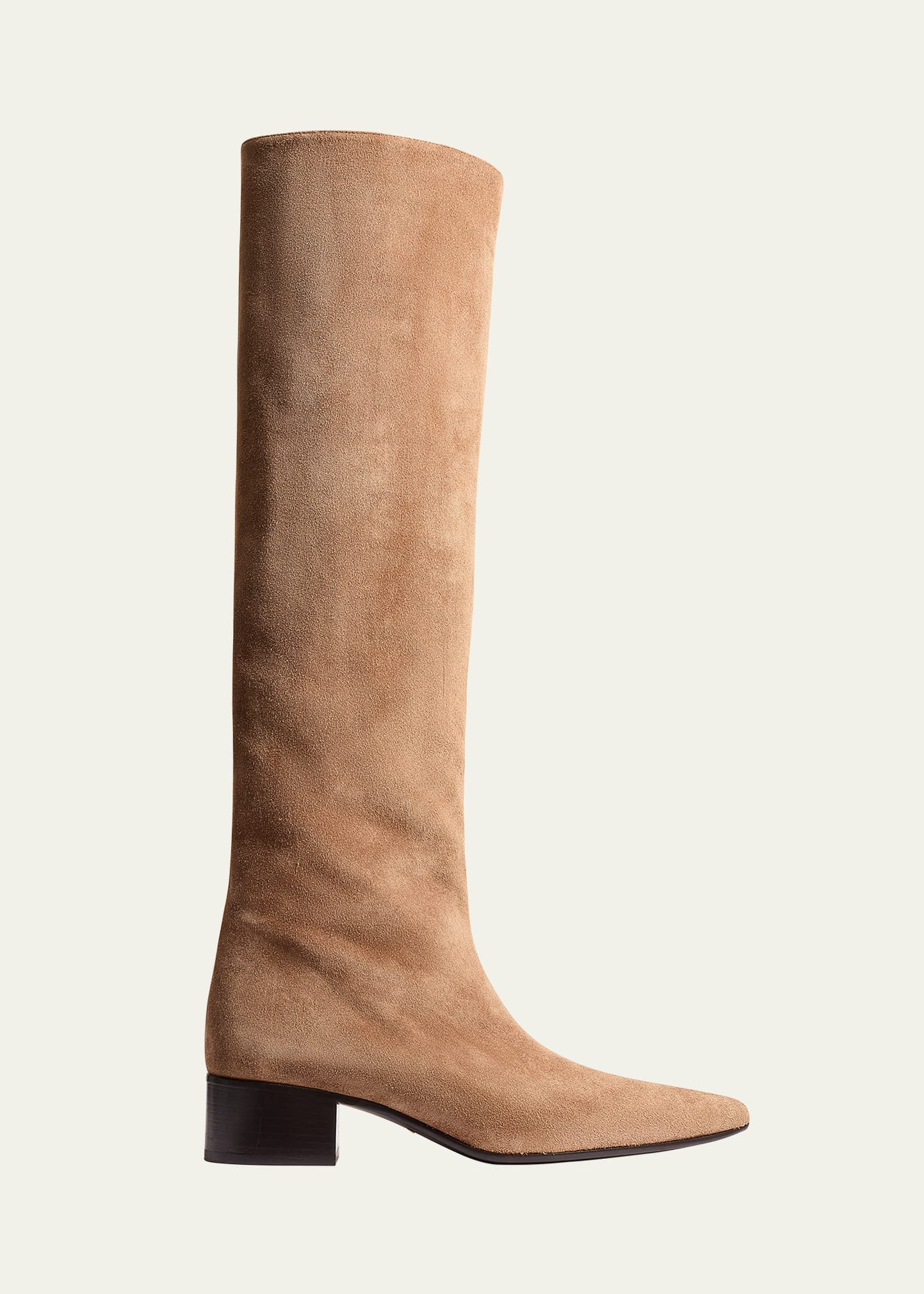 Khaite Andee Suede Knee Boots | Bergdorf Goodman