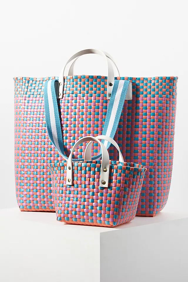 Woven Tote With Mini Bag | Anthropologie (US)