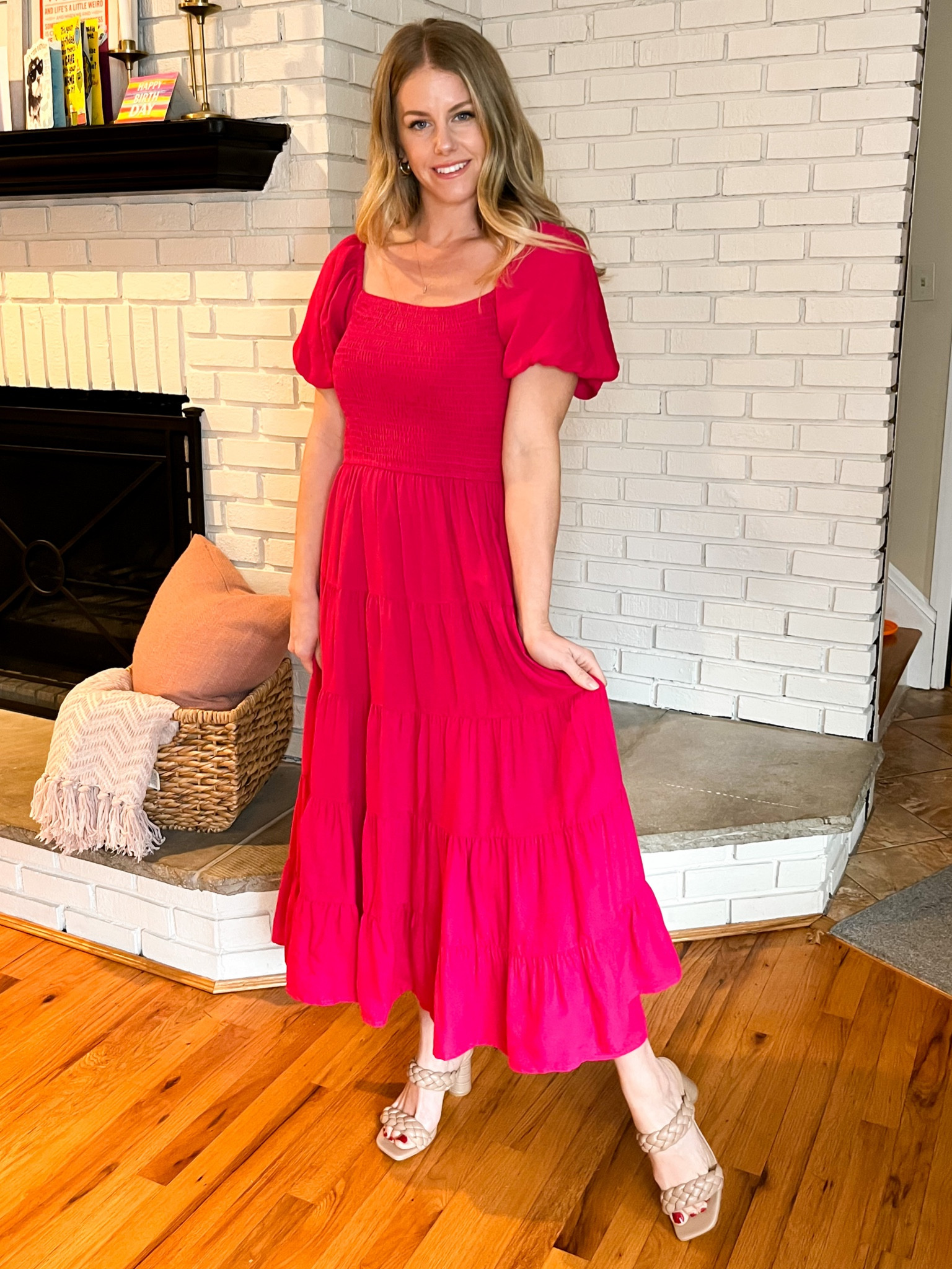 Love this dress,  perfect for spring and summer! Wear on it off the shoulder and it’s available in 12 gorgeous colors! Wearing size small 

#LTKunder50 #LTKFind #LTKSeasonal