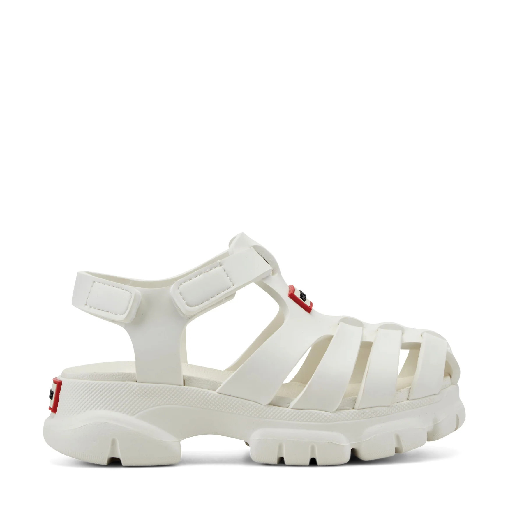 Little Kids Belize Casual Closed Toe Strappy Sandals - White Translucent | Hunter Boots | Hunter Boots