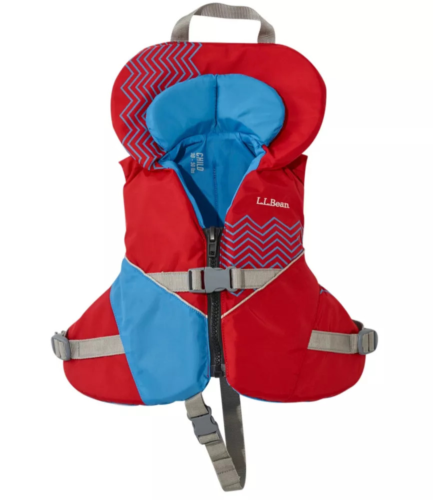 Kids' Discovery Child PFD - Life Jackets & Vests Yellow Red/Marine Blue L.L.Bean | L.L. Bean