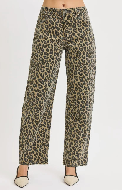 The Blake Leopard Jeans | The Collection Texas