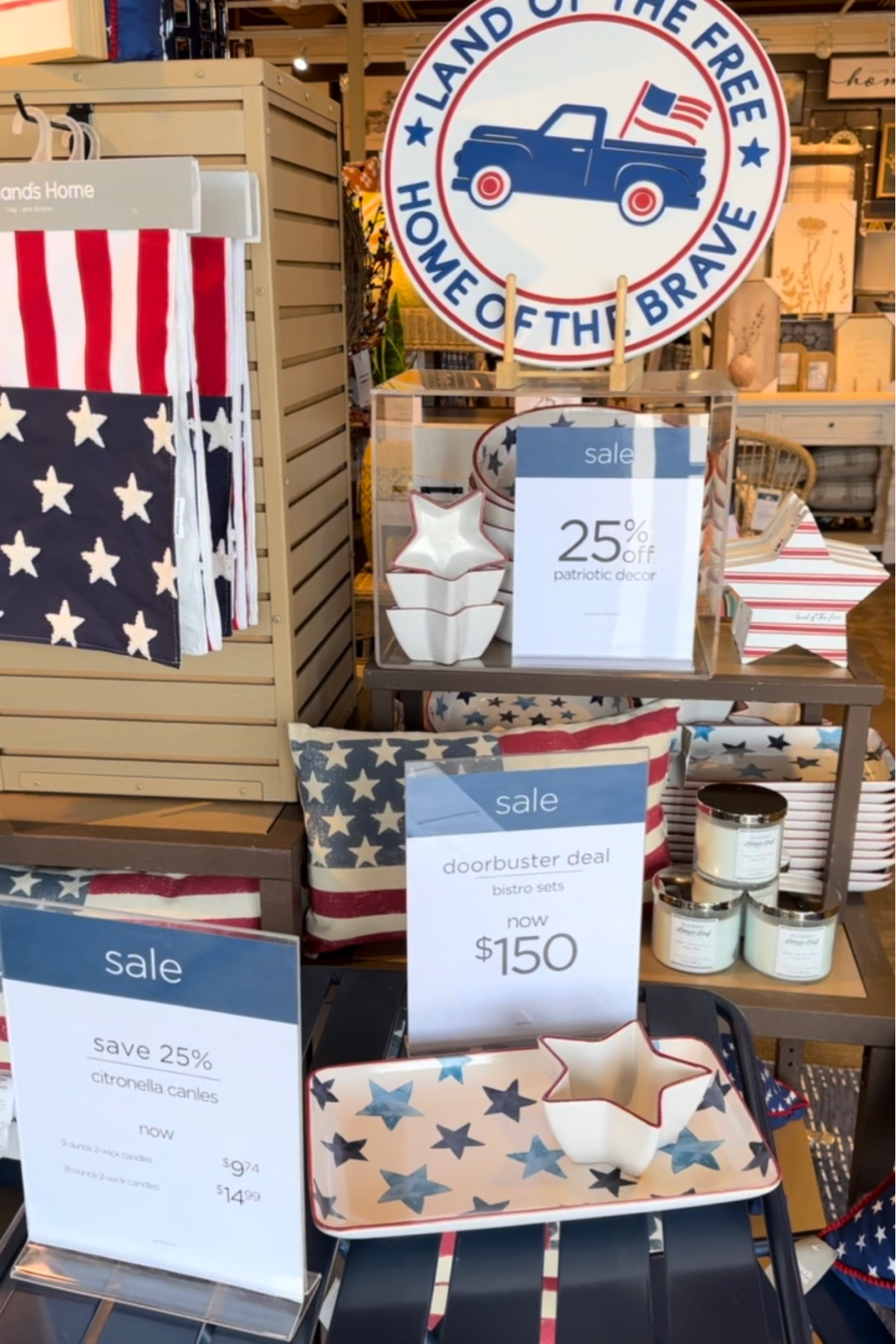 Kirkland’s Home has some great sales! Here are some of my favorite patriotic items! Use code JULY4 for an extra 25% off site wide! 🇺🇸🌟🧨

#LTKxNSale #LTKSeasonal #LTKFind