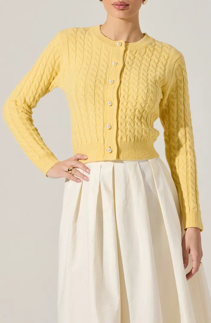 Cable Stitch Cardigan | Nordstrom
