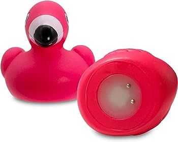 Windy City Novelties LED Light Up 2.5" Water Activated Rubber Pink Flamingos Bath Toys - 6 Pack | Amazon (US)