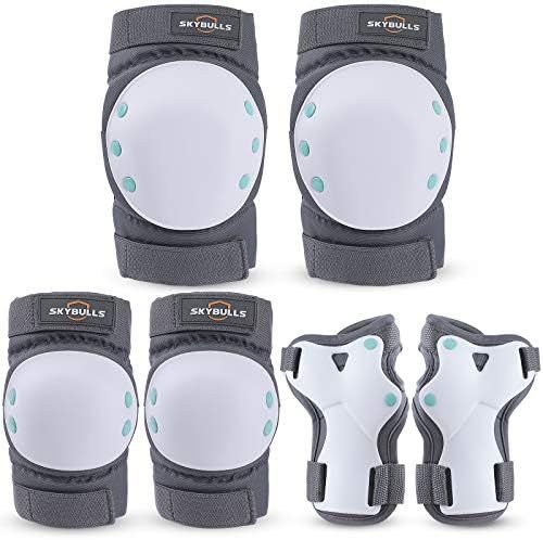 Kids Youth Adult Elbow and Knee Pads with Wrist Guards Protective Gear for Skateboard Roller Skating | Amazon (US)
