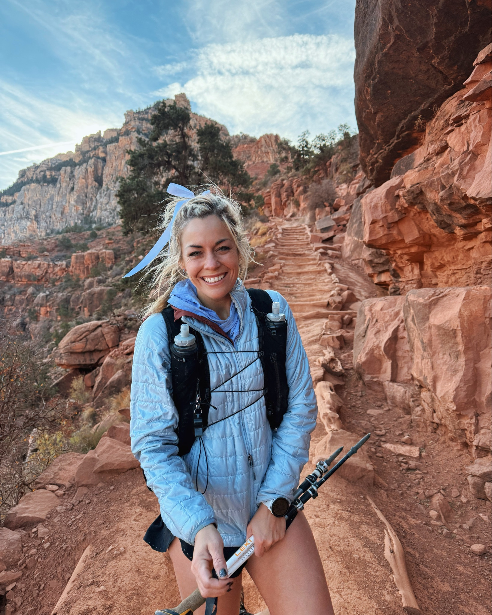 Everything I wore/gear to hike the Grand Canyon!
Size medium in both jackets.
Small in shade shirt
Size 6 in shorts.
Linked my bag (12L) but also linked one thats slightly bigger 15L!

#LTKActive #LTKTravel #LTKFitness